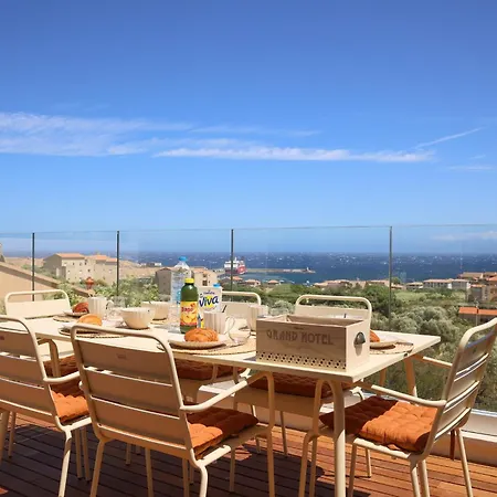 Casa Corborio, Duplex L'ile-rousse, 3 Suites, Sea View, Parking Vila *