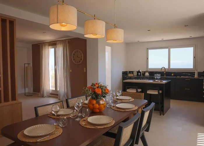 Villa Casa Corborio, Duplex L'île-rousse, 3 Suites, Sea View, Parking *