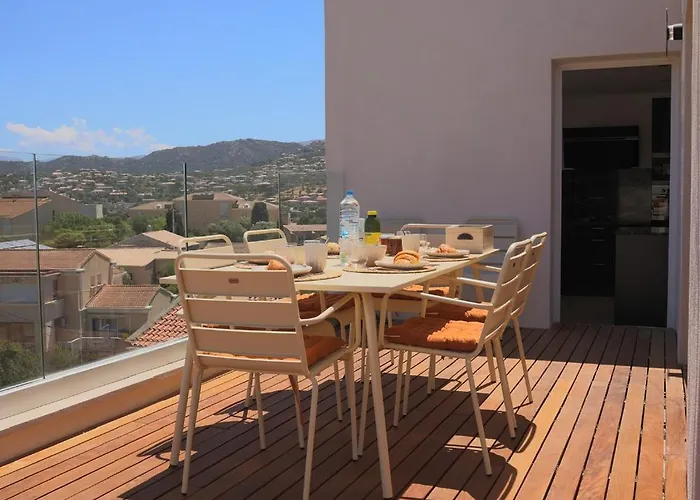 Villa Casa Corborio, Duplex L'ile-rousse, 3 Suites, Sea View, Parking *